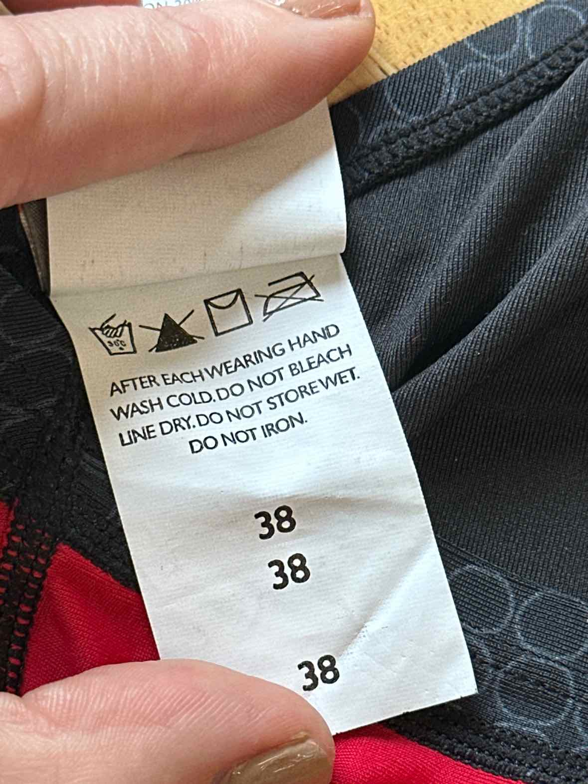 NWT Size 38 Nike Red Women's Swimsuit